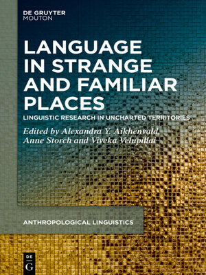 cover image of Language in Strange and Familiar Places